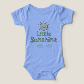 Body Pequeno Bebê Verão Little Sunshine