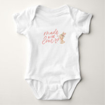 Body Personalizado para Bebê Menina Recém-Nascida 