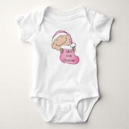 Body Primeiro Natal de Natal para Bebê