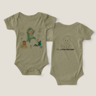Bodysuit Fofo e Macio para Bebê – Bella+Canvas Tri