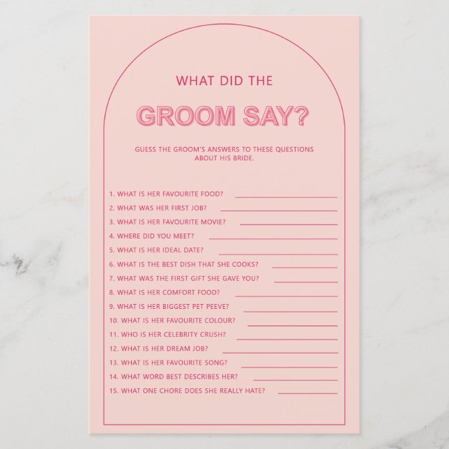 Boêmia, o que o noivo disse chá de panela (Frente)