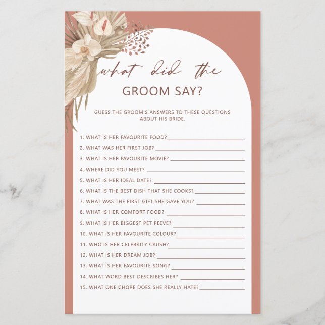 Boêmia, o que o noivo disse chá de panela (Frente)