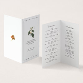 Boêmia - Rustic Winter Coffee Plant Convite