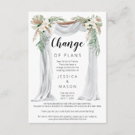 Bohemian Arch Wedding Adiou Anúncio