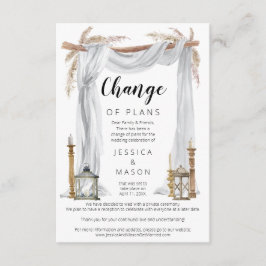 Bohemian Arch Wedding Adiou Anúncio