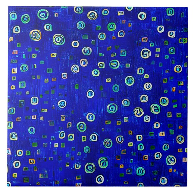 Bohemian Blue Art Nouveau (Frente)