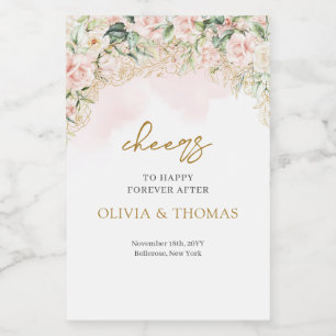 Bohemian Blush rosa eucalipto e casamento dourado