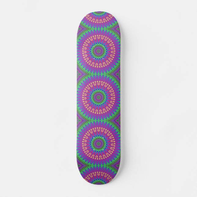 BOHEMIAN BOHO MANDELA skate deck (Frente)