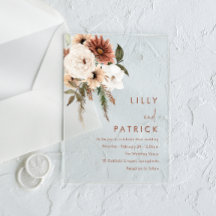 Bohemian Floral Terracotta Wedding