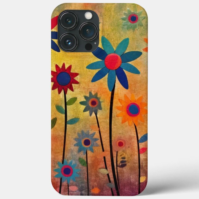 Bohemian Flowers Colorful (Verso)