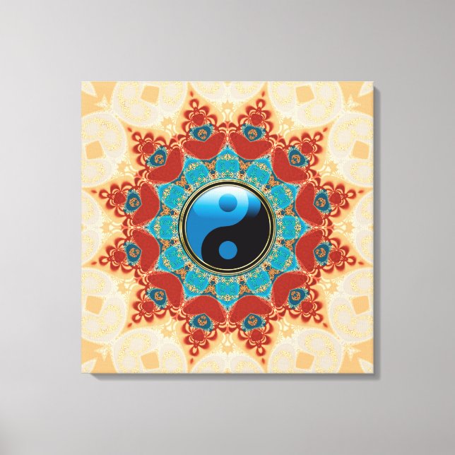Bohemian Spirit Canvas Yin Yang (Frente)