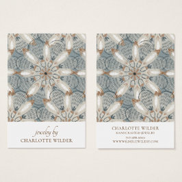 Boho Abstrato Shapes Earring Display Card