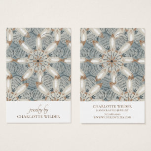 Boho Abstrato Shapes Earring Display Card