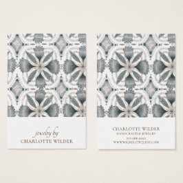 Boho Abstrato Shapes Earring Display Card