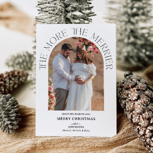 Boho Arco Mais É Melhor Anúncio de Gravidez