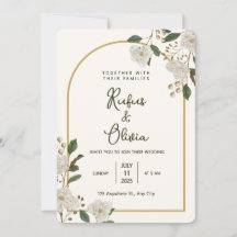 Boho Autumn Wildflower | Convite Para Casamento Bo