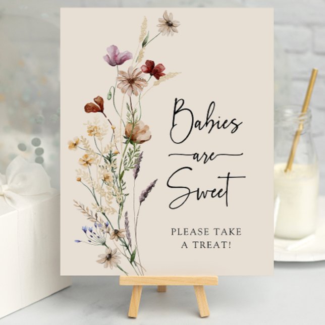 Boho Babies São Poster Doce (Boho Babies Are Sweet Poster
)
