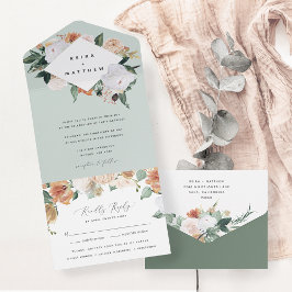 Boho Blooms | Casamento Floral Geométrico Moderno