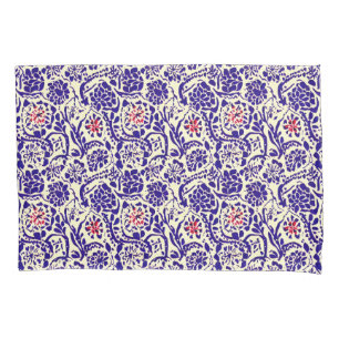 Boho Blue Abstrato Floral
