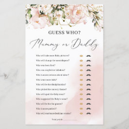 Boho blush cor-de-rosa, múmia de ouro floral ou jo