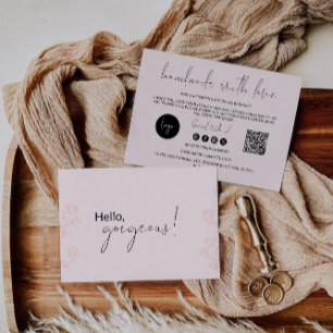 Boho Business Cartões de agradecimentos