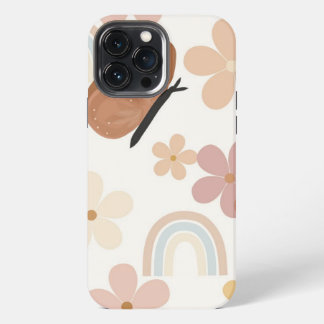 Boho Butterfly & Floral Vintage Phone Case
