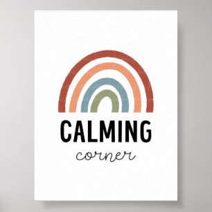 Boho Calming Poster
