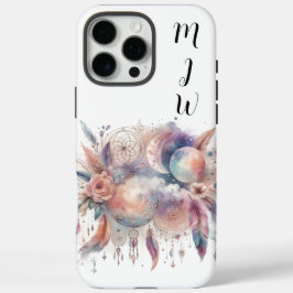 Boho Celestial Feather iPhone / iPad case