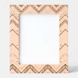 Boho Chevron Pattern Sage Geometric Wood Pri