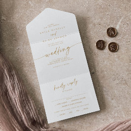 Boho Chic Dourado e White Meal Choice Casamento RS