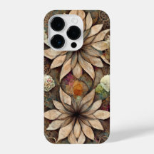 Boho chic floral capas de iphone