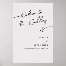 Boho Chic Poster Sinal Bem-vindo.