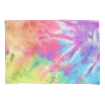 Boho Chic Vintage Pastel Rainbow Fun Batik Tie Dye