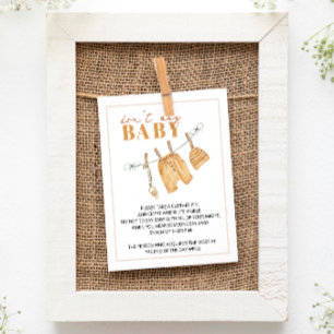 Boho Clothesline Não Diga Sinal de Jogo de Bebê