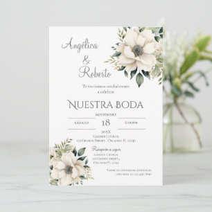 Boho - Convite De Casamento Espanhol