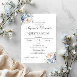 Boho - Convite De Casamento Espanhol