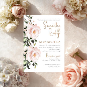 Boho - Convite De Casamento Espanhol