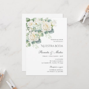 Boho - Convite De Casamento Espanhol