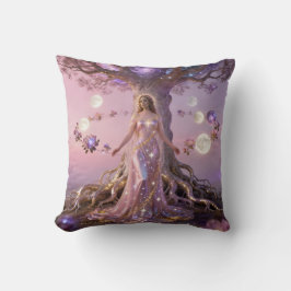 Boho Cosmic Bloom Almofadas Azuis | Serena
