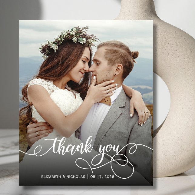 Boho de Orçamento Calliografia 2 Foto de Casamento (Criador carregado)