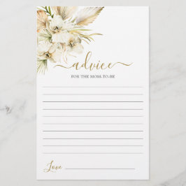 Boho Desert Advice para a Mãe Ser Carteira