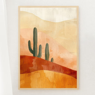 Boho Desert Tranquil Impressão 1 de 3 Poster