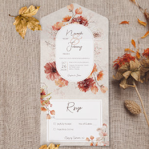 Boho Distante Cream Fall Fall Floral No Janta