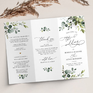 Boho Eucalyptus Greenery Ceremony