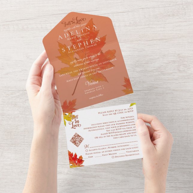 Boho Fall deixa laranja queimado cair no casamento (Tearaway)