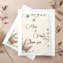 Boho Fall Flowers Casamento
