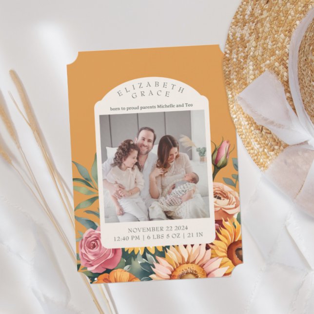 Boho Fall Sunflower Arch Anúncio (Criador carregado)