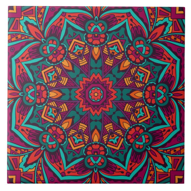 Boho Festivo Mandala (Frente)