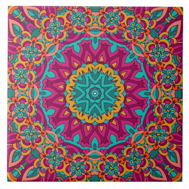 Boho Festivo Mandala (Frente)
