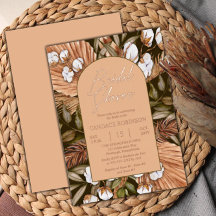 Boho Floral Cotton | Chá de panela de gramíneas se